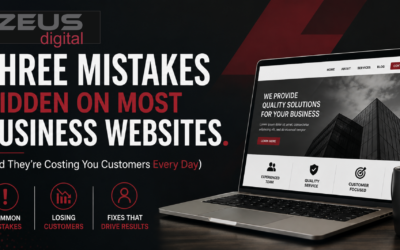 Three Mistakes Hidden on Most Business Websites